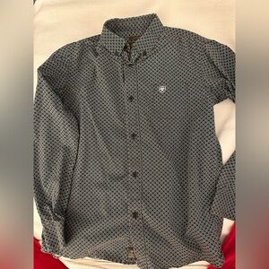 Ariat Button-Down Shirt Size large (14/16)